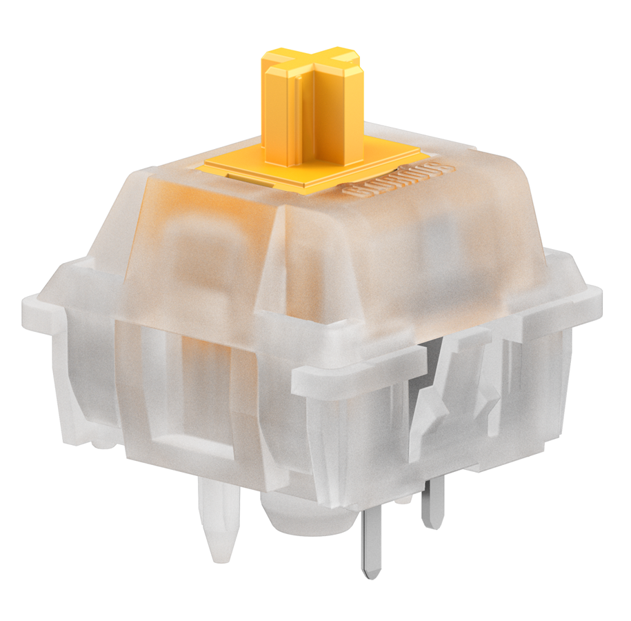 Glorious Mekaniske Switches 36 Stk Panda Silent Taktil 50g Tastatur Switch Geekd Dk