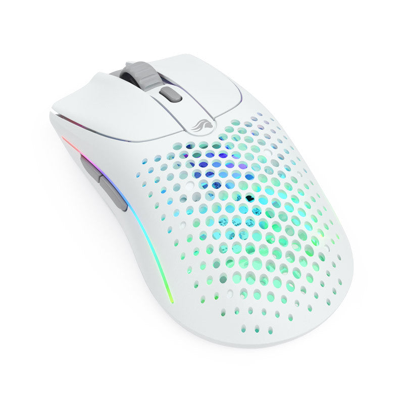 Glorious Model   Wireless   Matte White Mus Geekd Dk