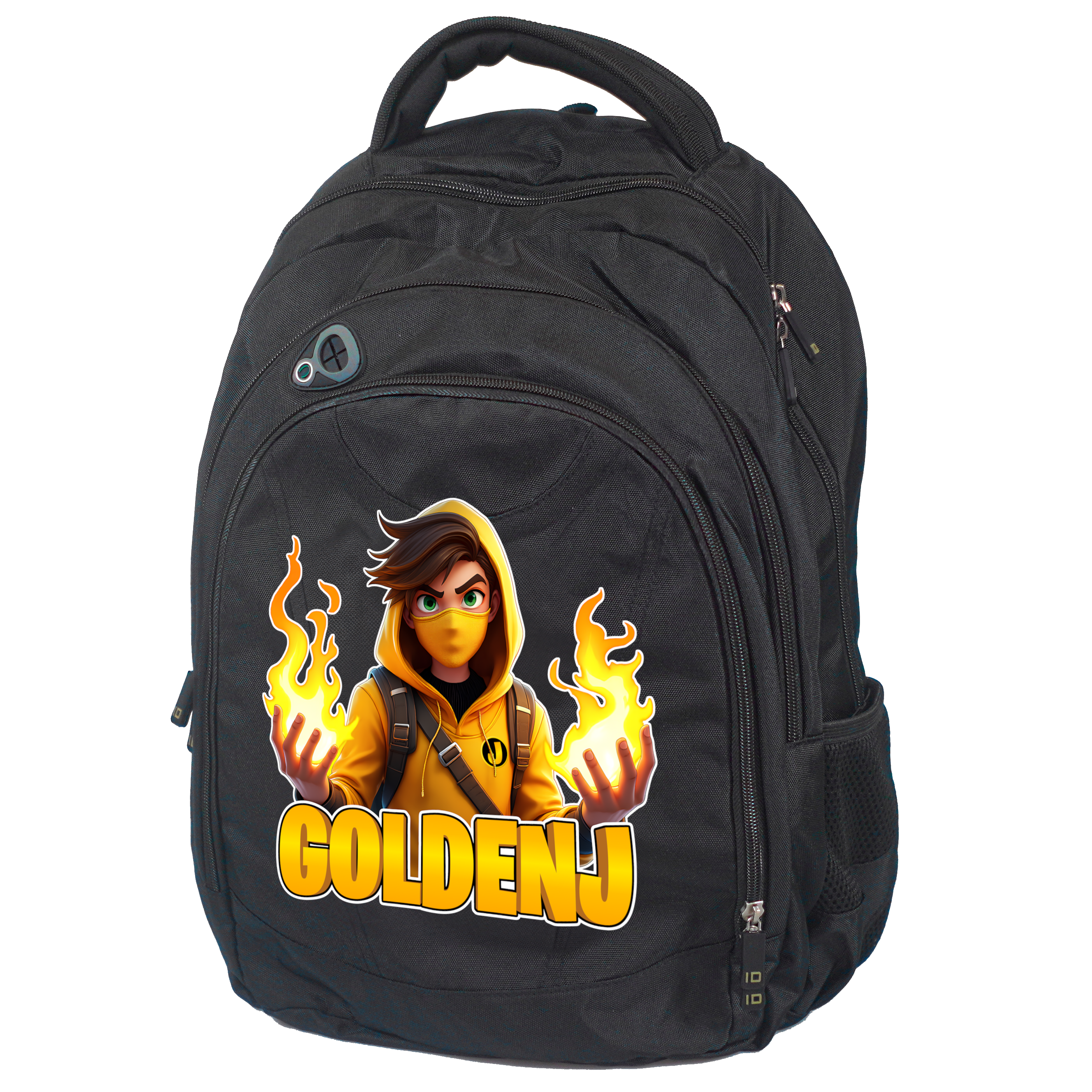 Goldenj Flamme Skoletaske Geekd Dk