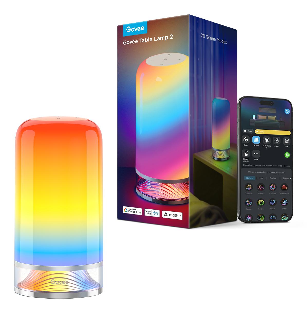 Govee H6022 Intelligent Led Bordlampe Wifi Bluetooth Led Lys Geekd Dk