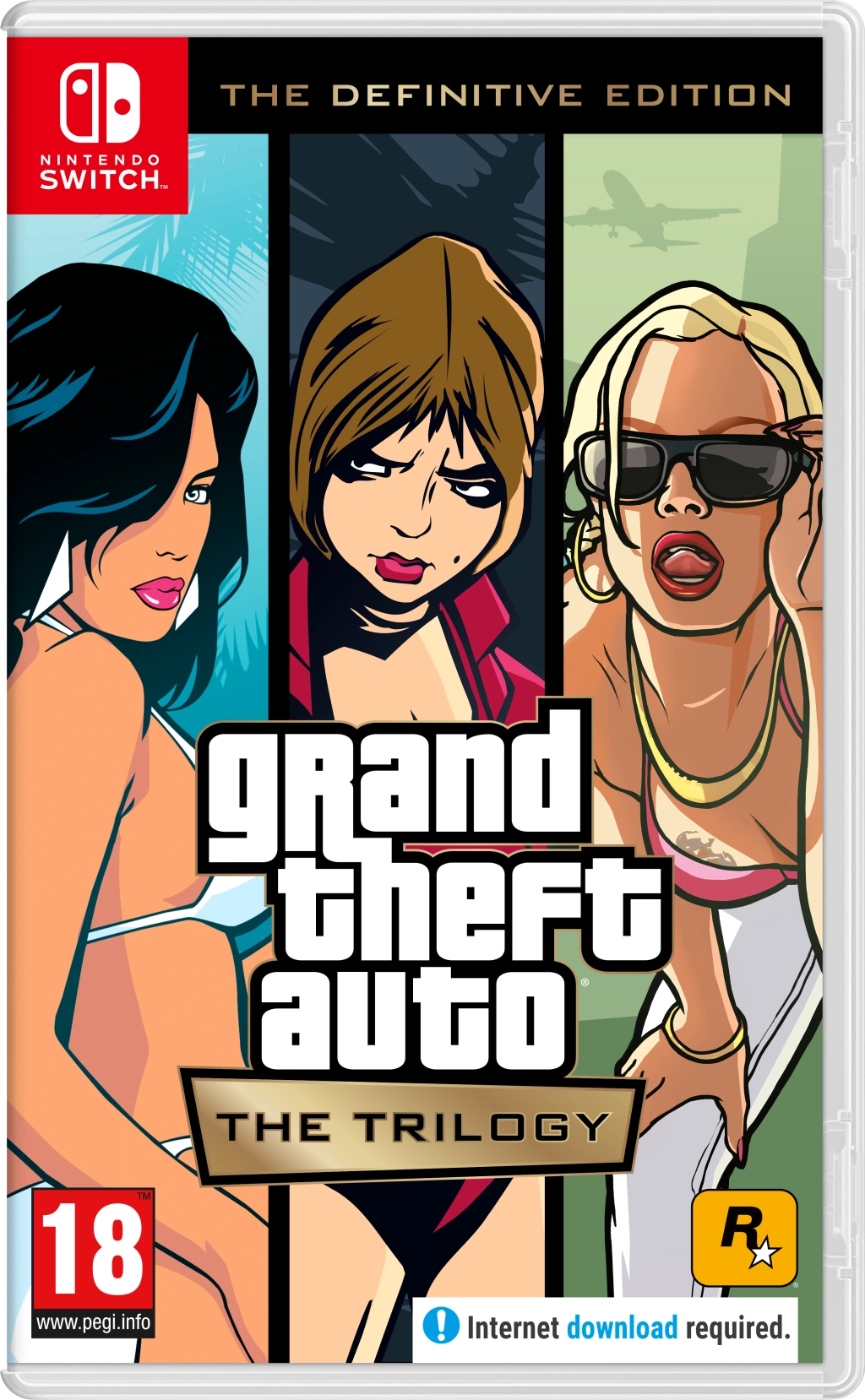 Grand Theft Auto: The Trilogy The Definitive Ed Uk Nintendo Switch Spil Geekd Dk