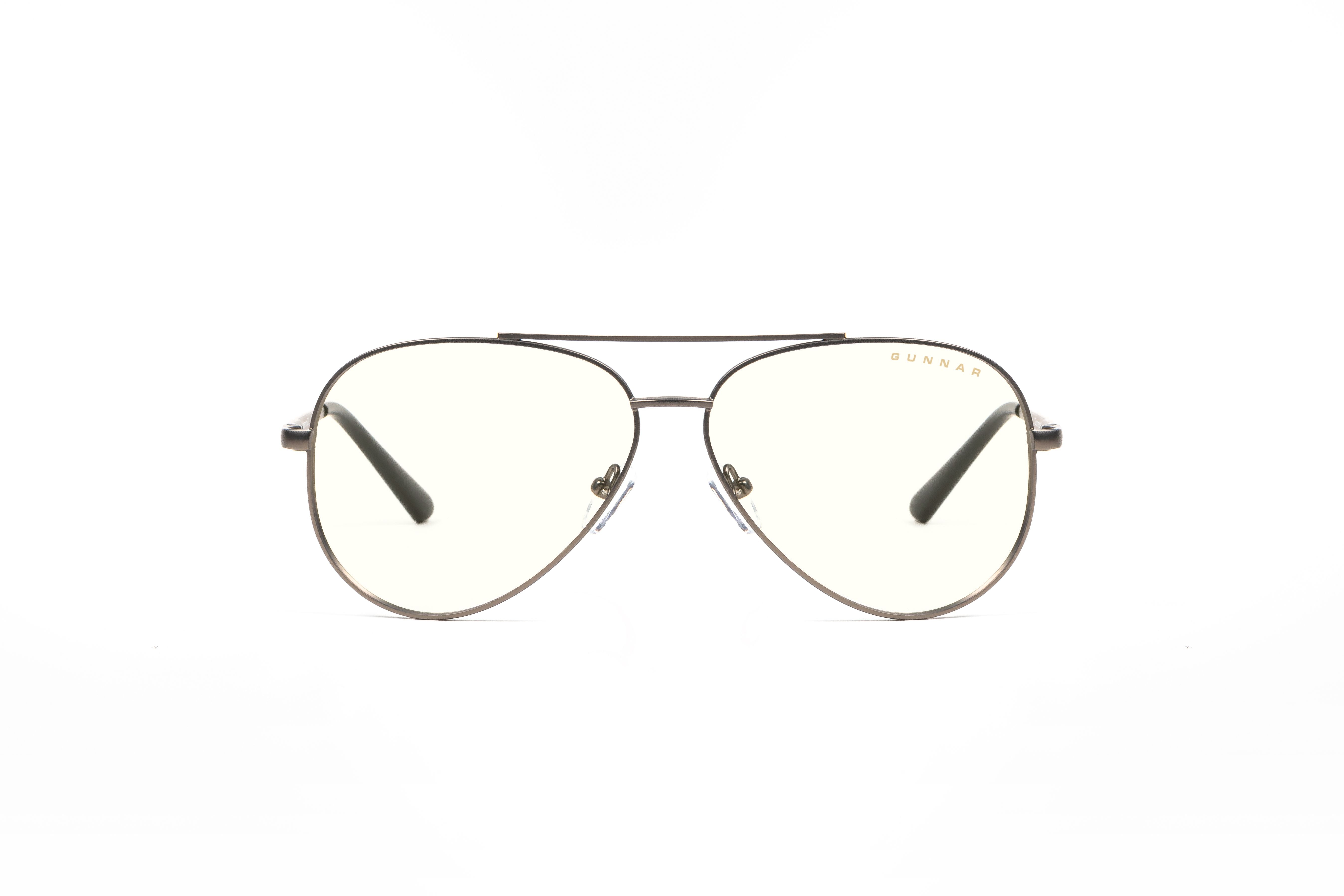 Gunnar Maverick Gunmetal Clear Briller Geekd Dk