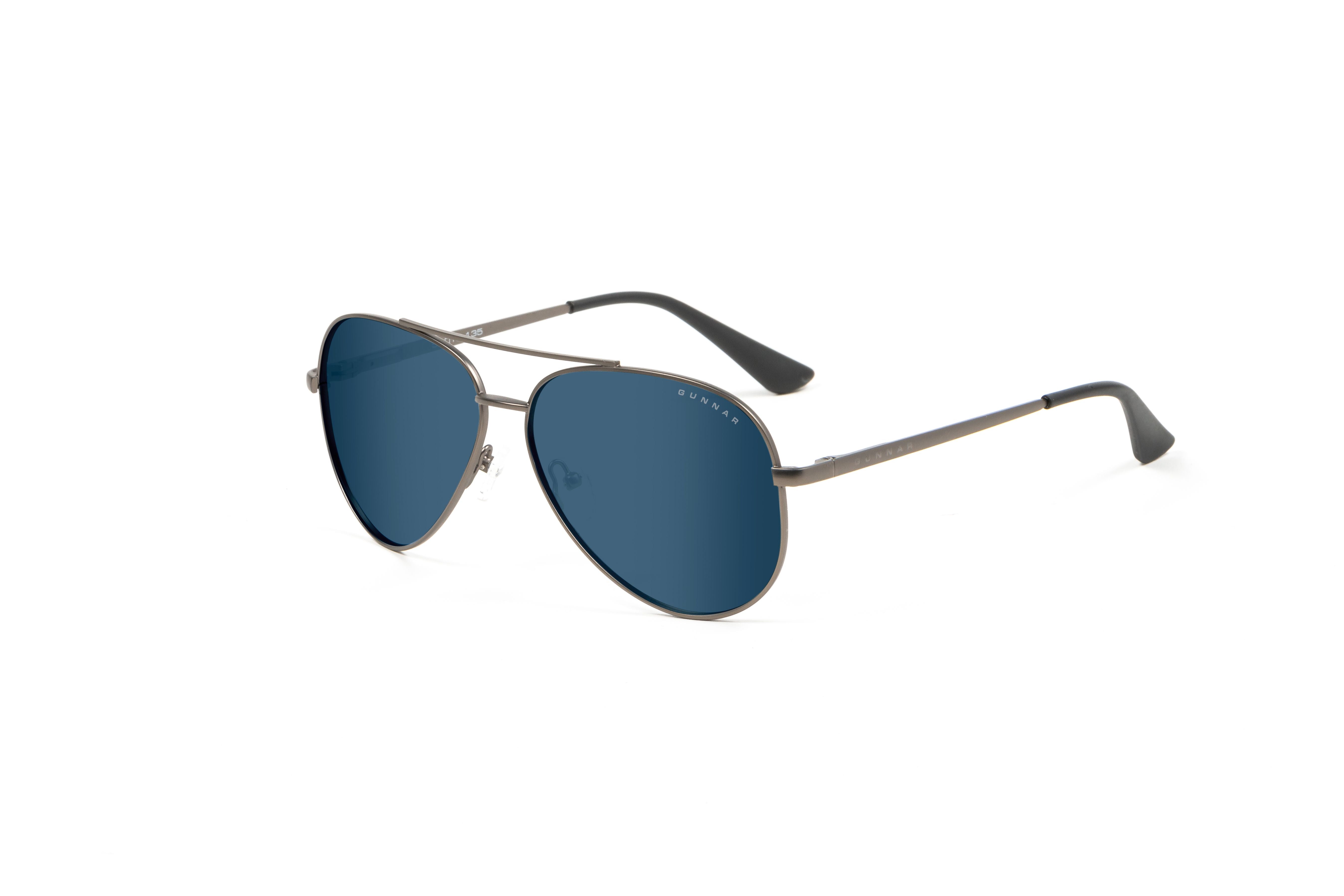 Gunnar Maverick Gunmetal Sun Briller Geekd Dk