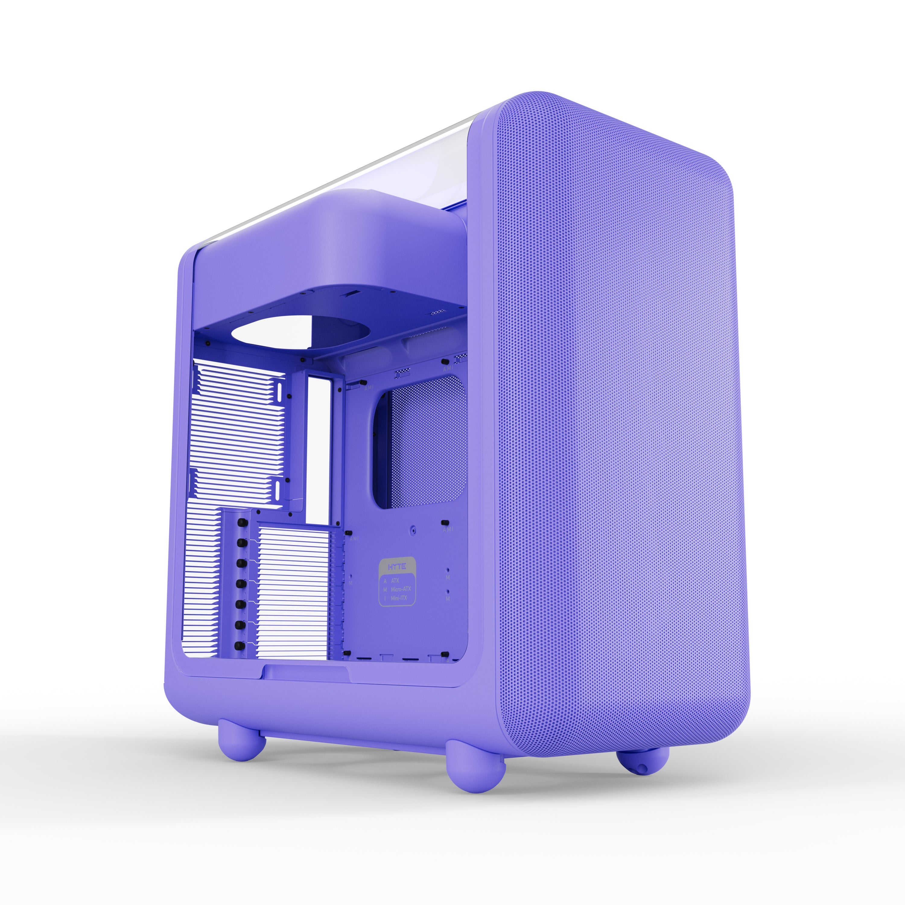 Hyte X50 Midi-tower   Taro Milk   Purple Kabinet Geekd Dk