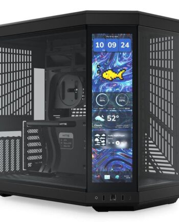 Hyte Y70 Touch Infinite Case  14    Pitch Black  Kabinet Geekd Dk