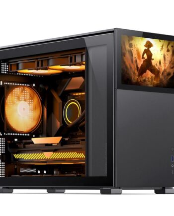 Jonsbo D31 Screen Matx Case  Tempered Glass Sort Kabinet Geekd Dk
