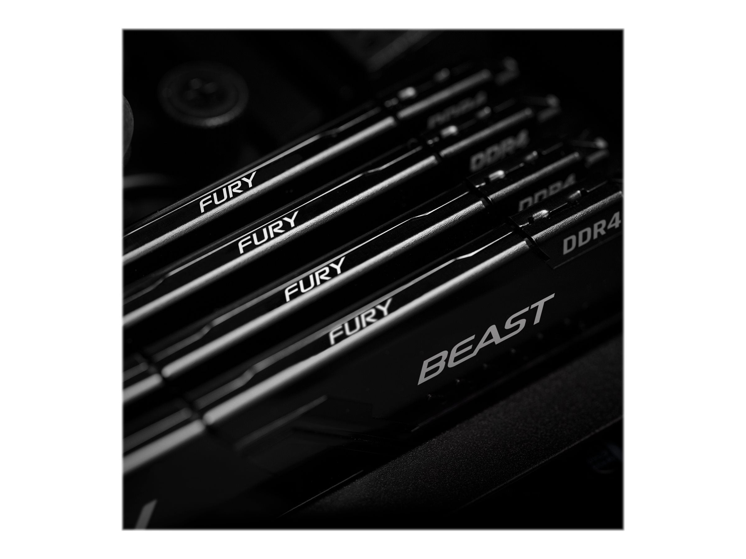 Kingston Fury Beast Ddr4 128gb Kit 3200mhz Cl16 Ram Geekd Dk