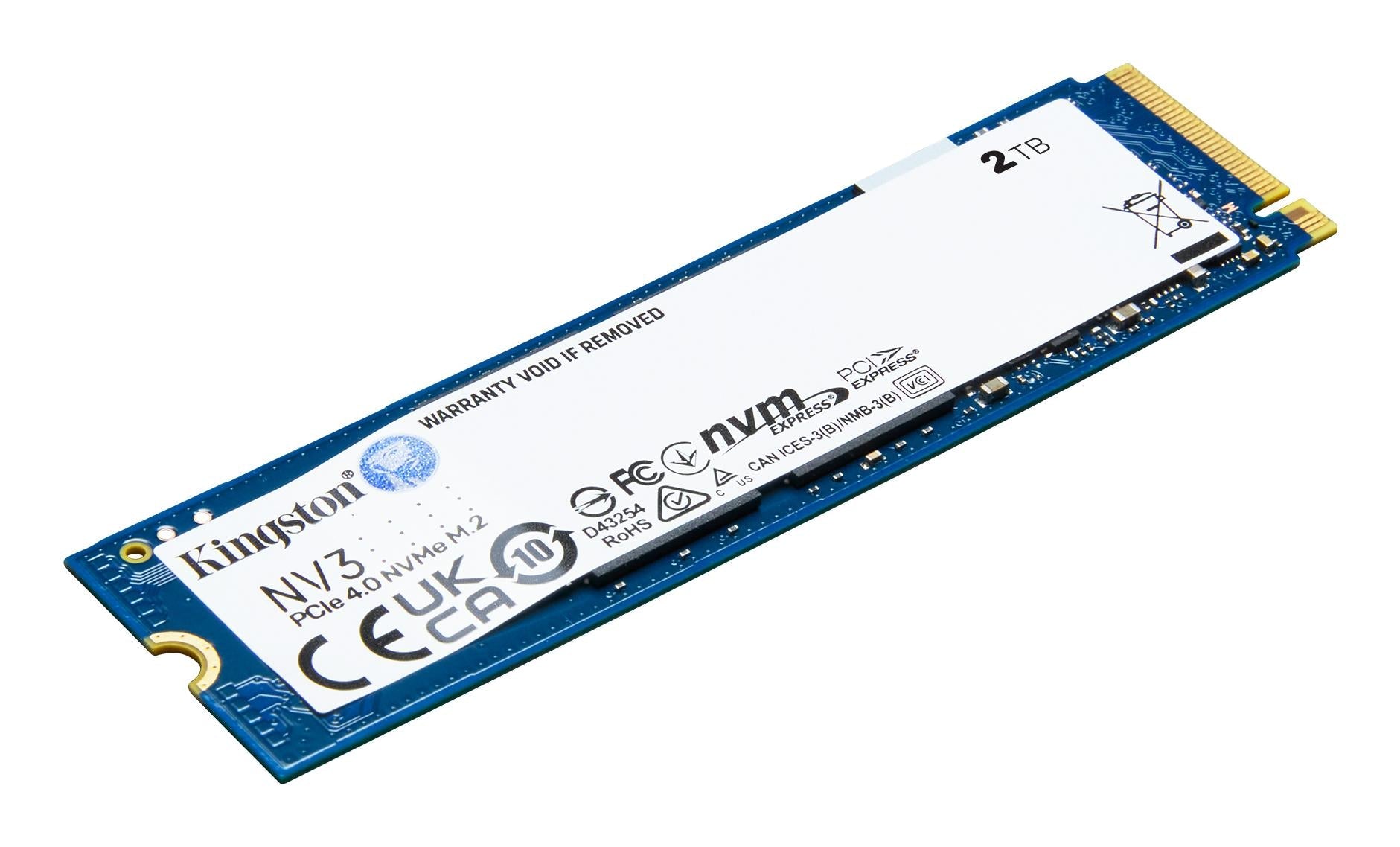 Kingston Solid State-drev Nv3 2tb     Pci Express     X4  Nvme  Ssd Geekd Dk