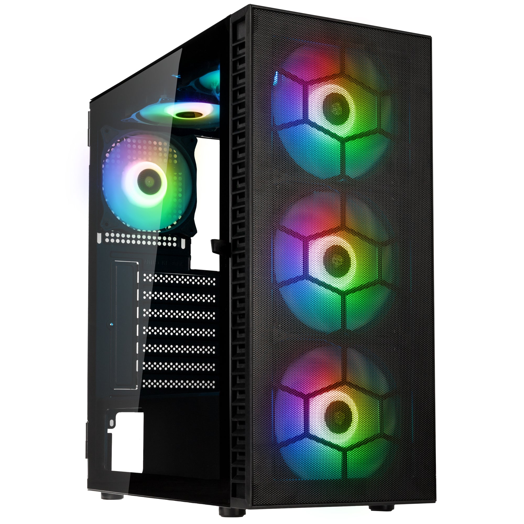 Kolink Observatory Hf Mesh Argb Midi Tower Case Black Kabinet Geekd Dk