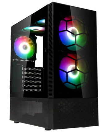 Kolink Observatory Mx Glass Argb Midi Tower Case Black Kabinet Geekd Dk