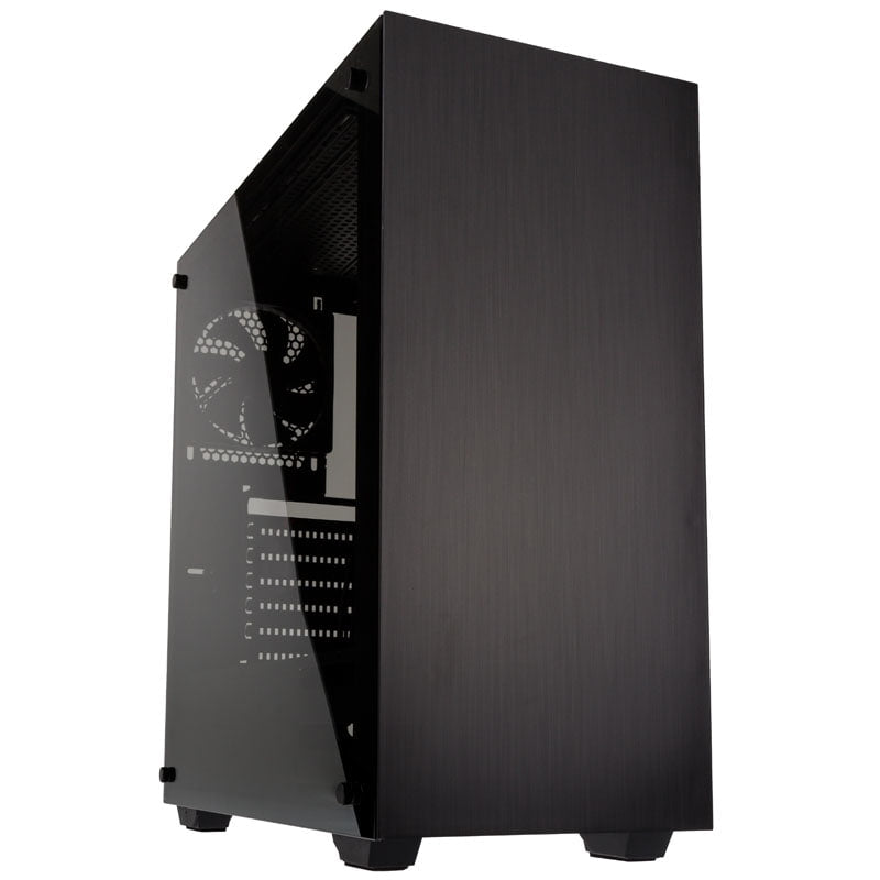 Kolink Stronghold Midi-tower  Tempered Glass Black Window Kabinet Geekd Dk