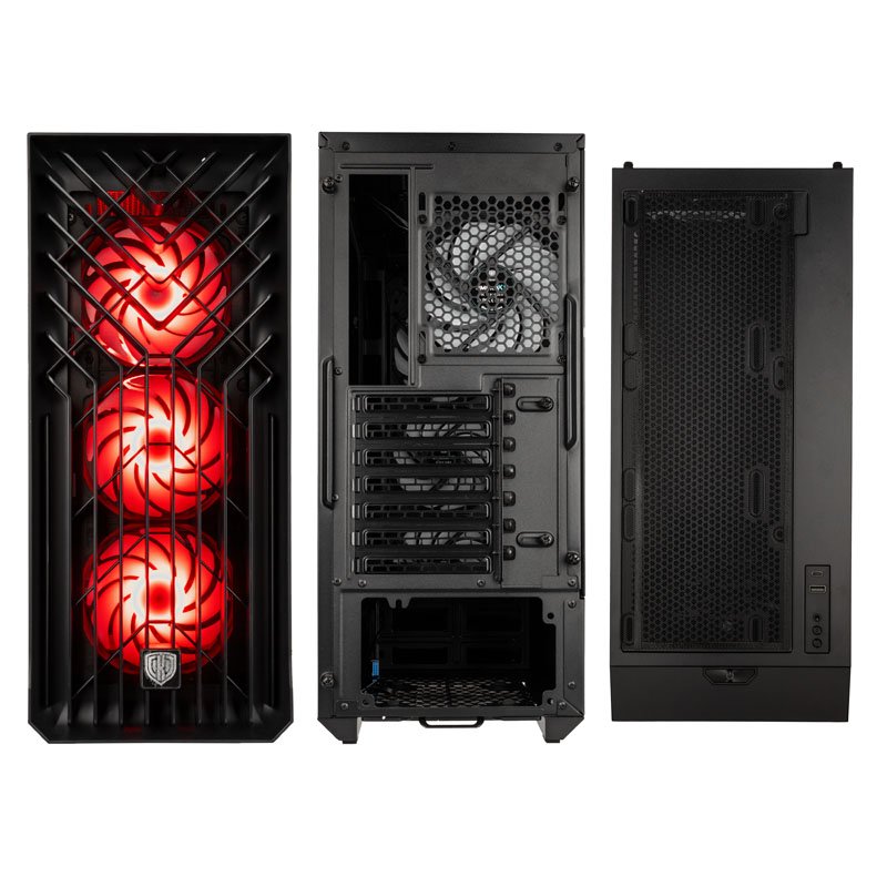 Kolink Unity Cascade Argb Midi-tower Kabinet- Sort Geekd Dk