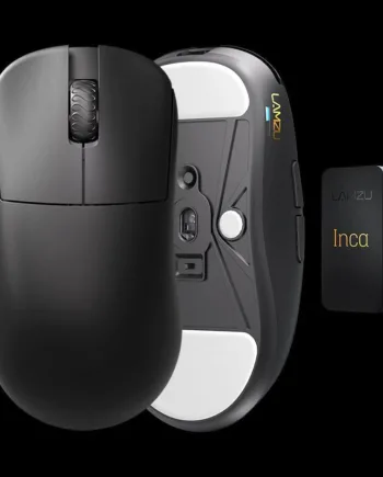 Lamzu Inca 8k Dongle  Omron Optical Black Mus Geekd Dk
