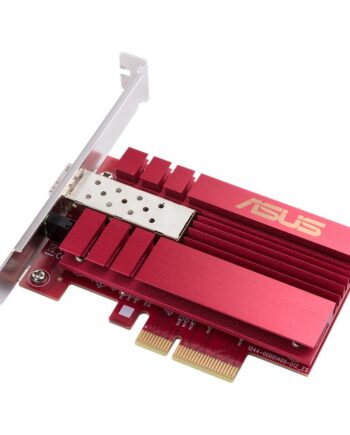 Lan Asus Xg-c100f 10g Pcie Network Adapter Sfp  Port For Optical Fiber Transmission And Dac Cable Netværksadapter Geekd Dk