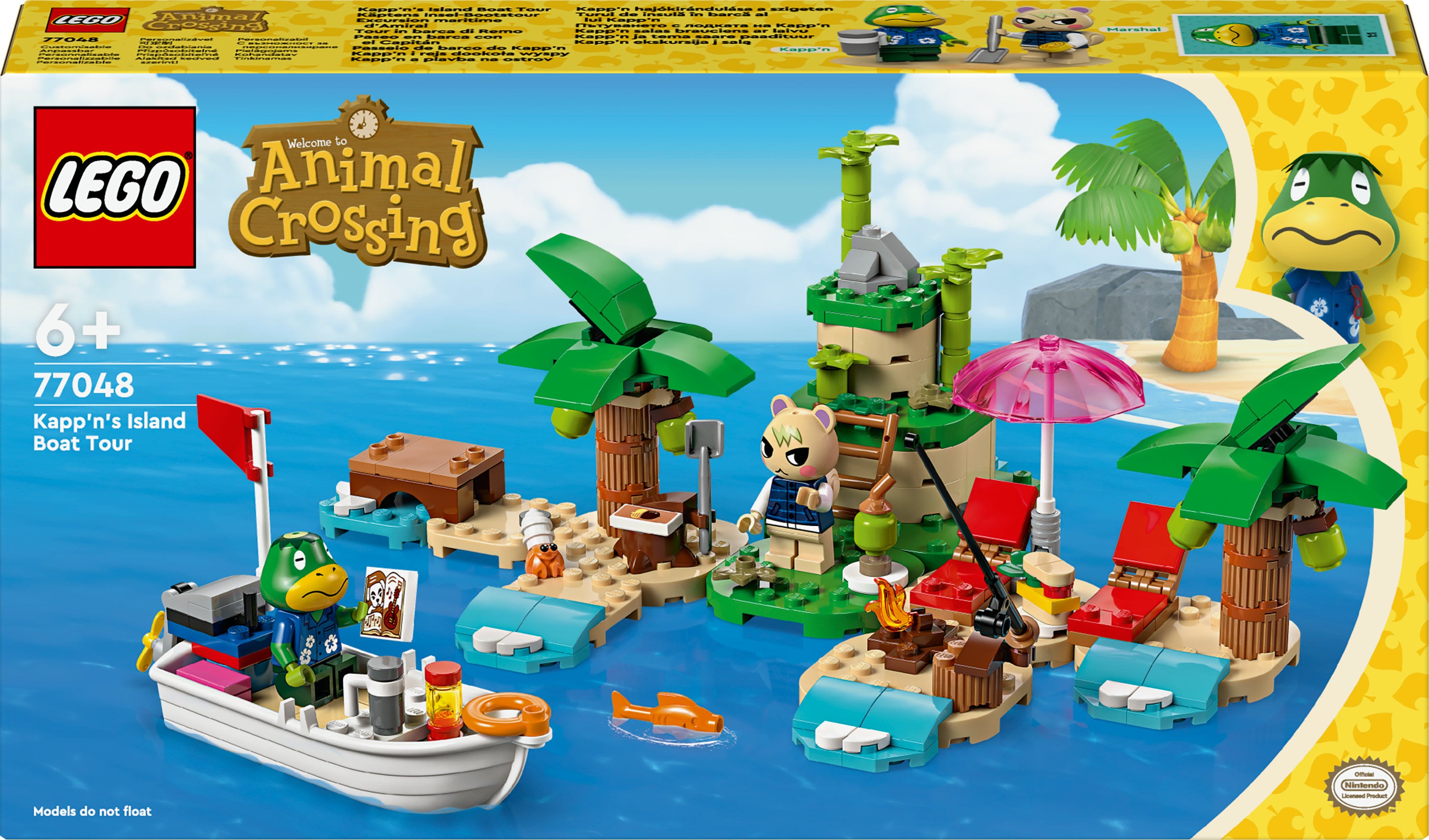 Lego Animal Crossing Kapp Apos   Apos    -bådtur 77048  Geekd Dk