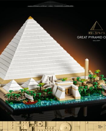 Lego Architecture: Den Store Pyraminde   Giza  21058  Geekd Dk