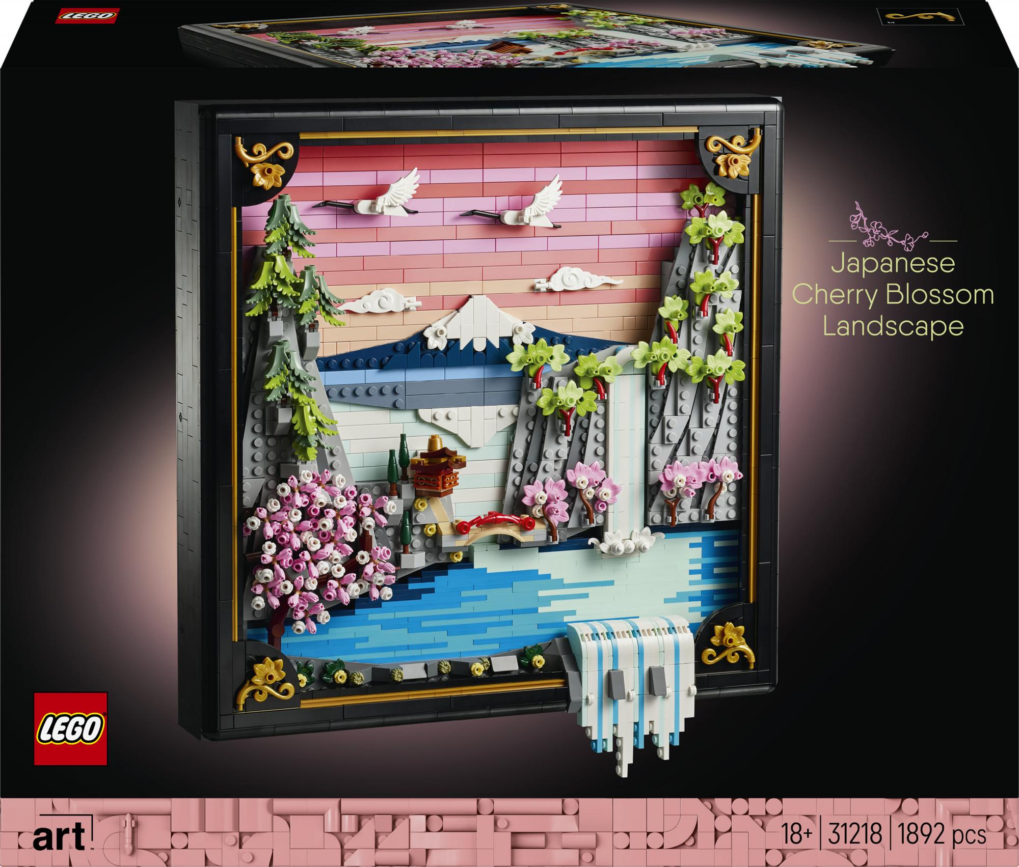 Lego Art Japansk Kirsebærblomst Landskab Geekd Dk