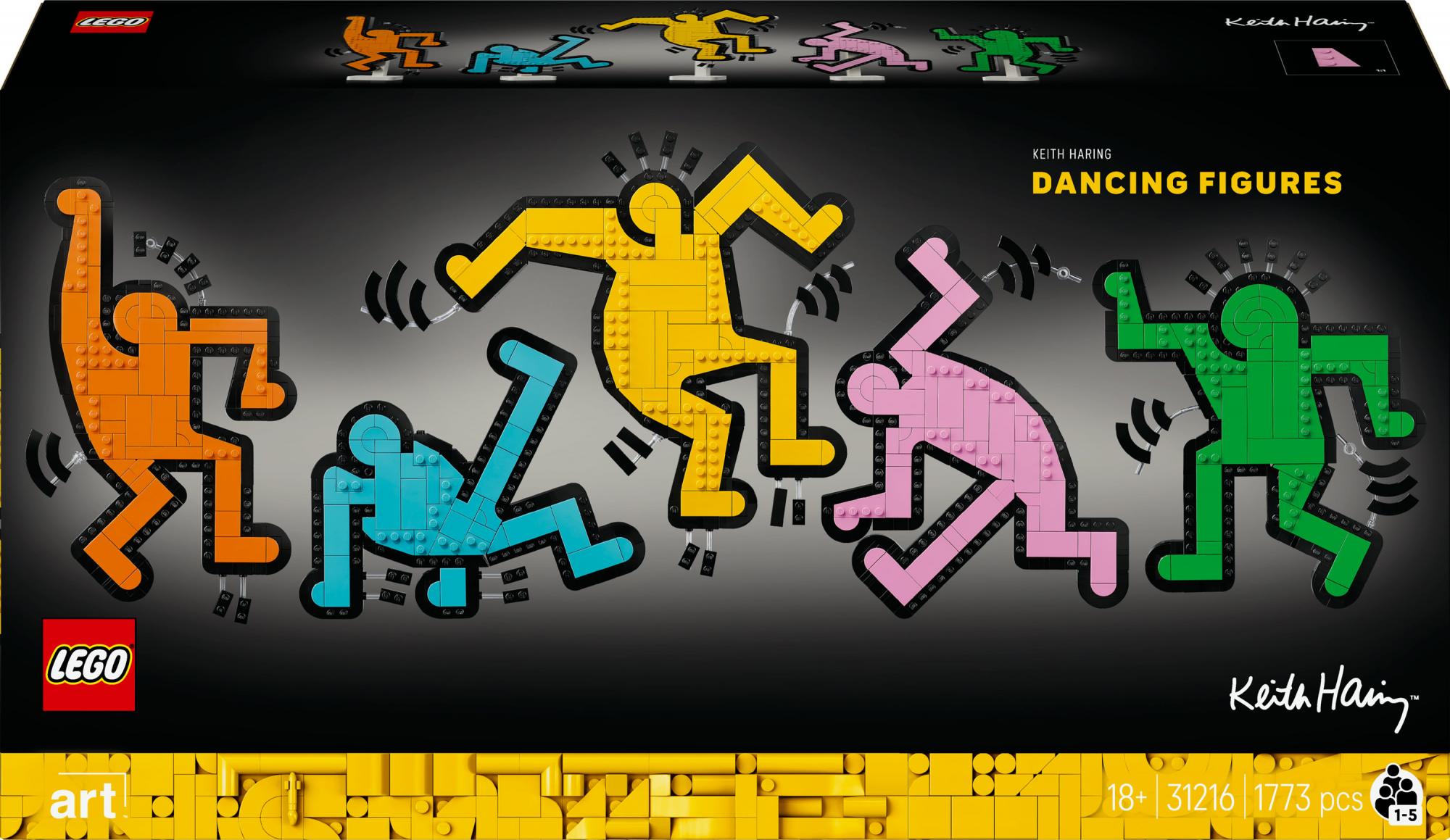 Lego 31216 Art Keith Haring Dancing Figures Geekd Dk