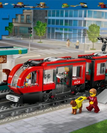 Lego 60423 City Tram With Stop Geekd Dk