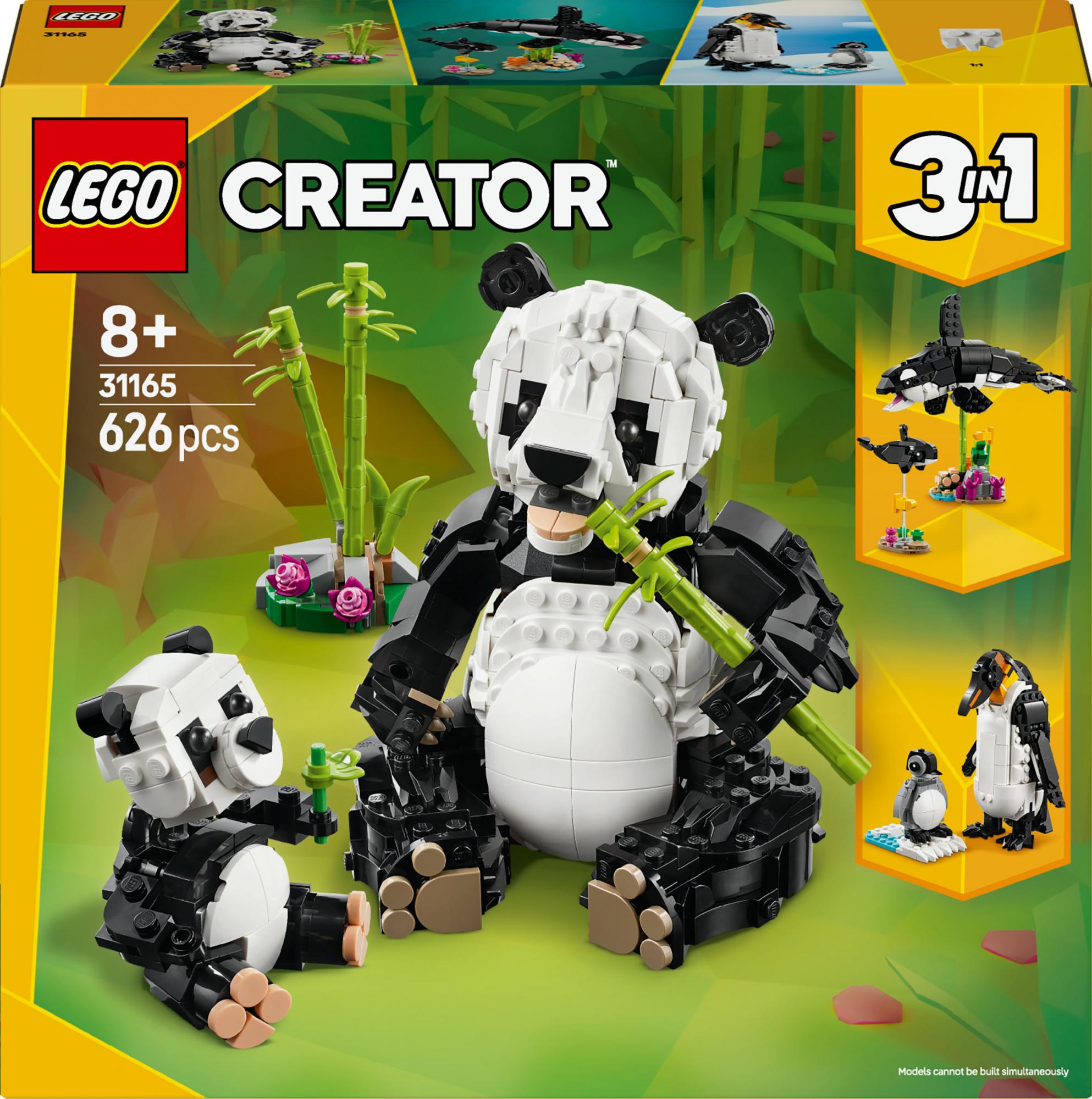 Lego 31165 Creator -in- Wild Animals: Panda Family Geekd Dk