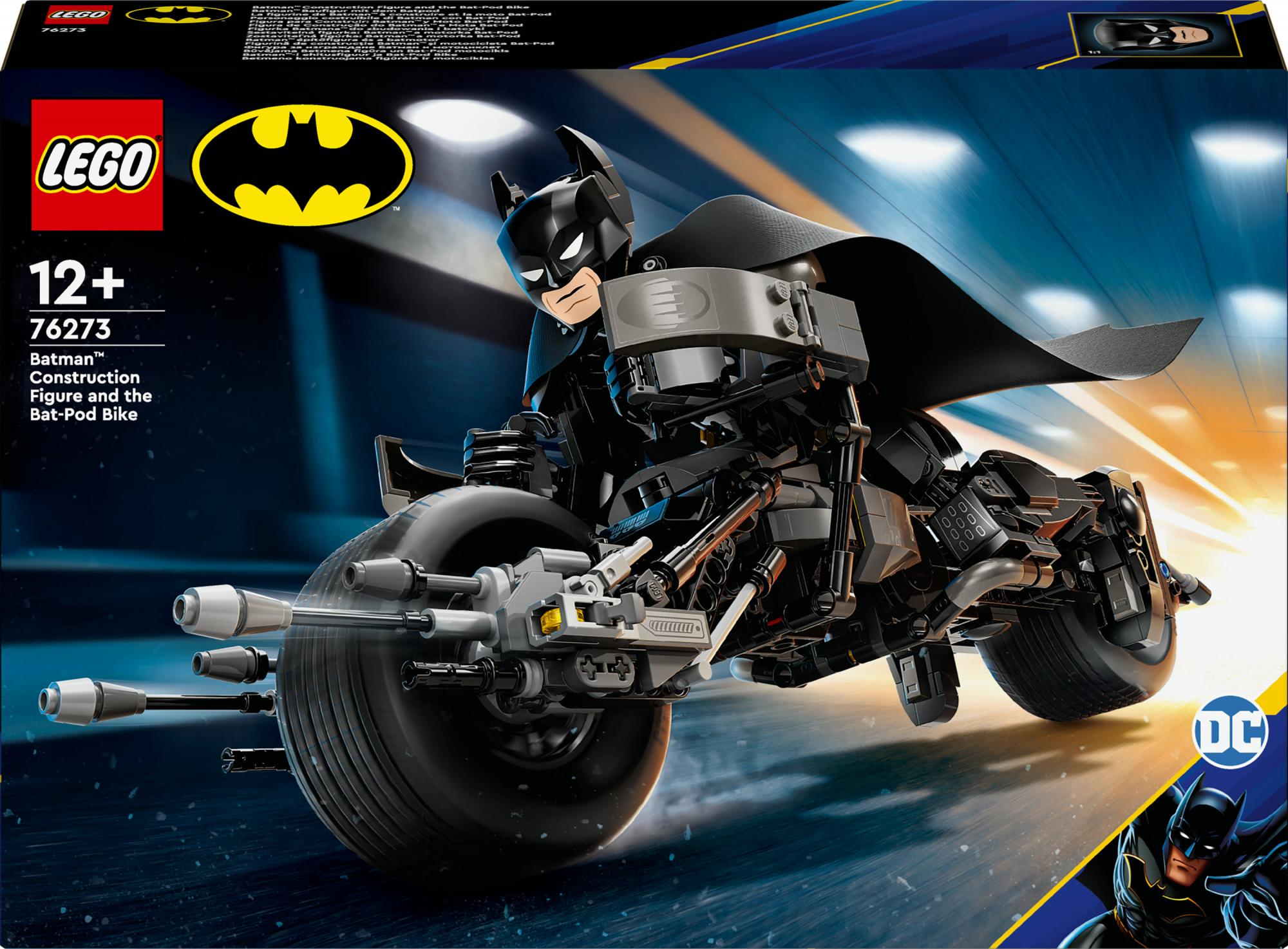 Lego 76273 Dc Super Heroes Batman Building Figure With Batpod Geekd Dk