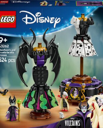 Lego 43262 Disney Classic The Clothes Of Maleficent   Cruella De Vil Geekd Dk