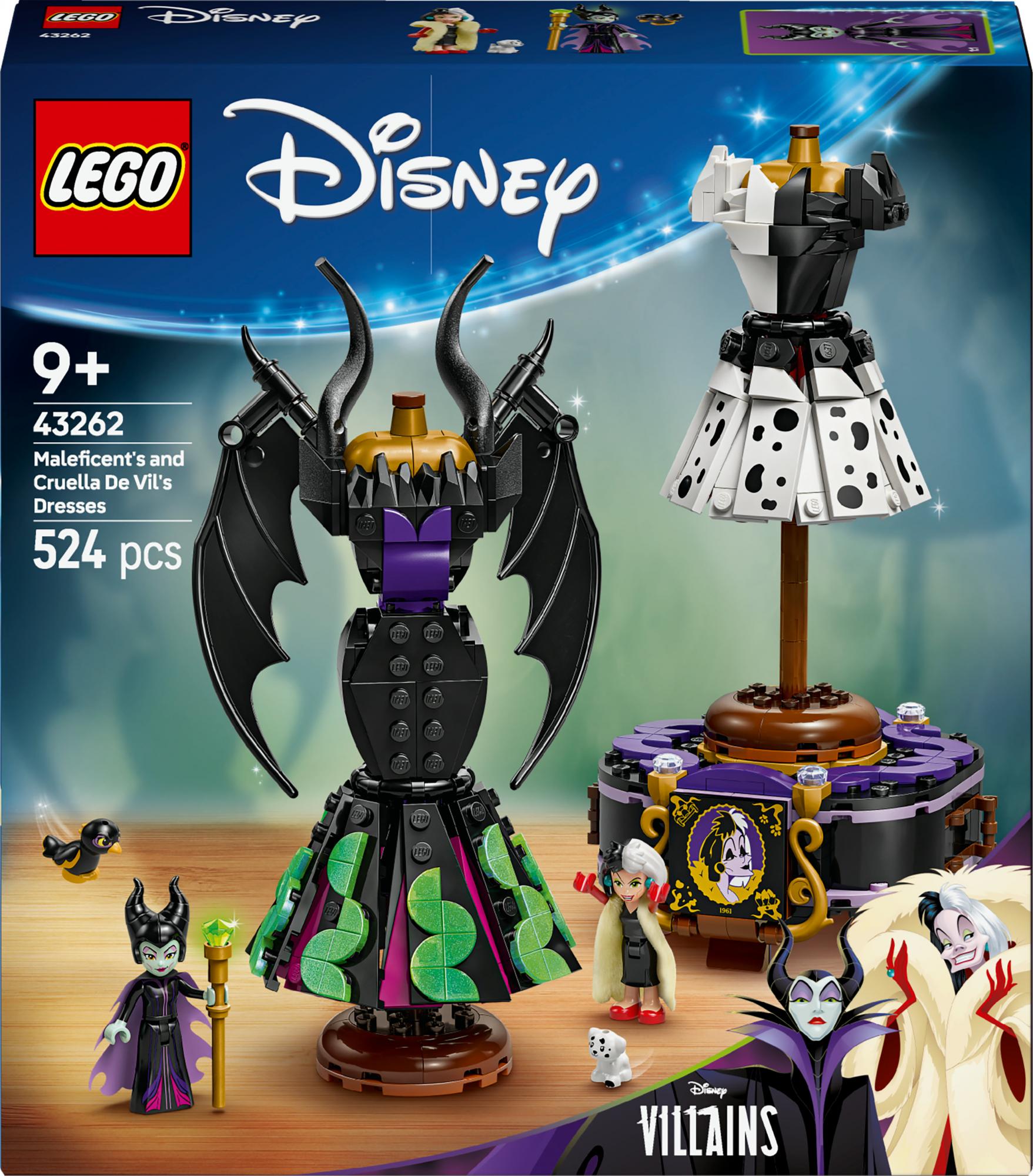 Lego 43262 Disney Classic The Clothes Of Maleficent   Cruella De Vil Geekd Dk