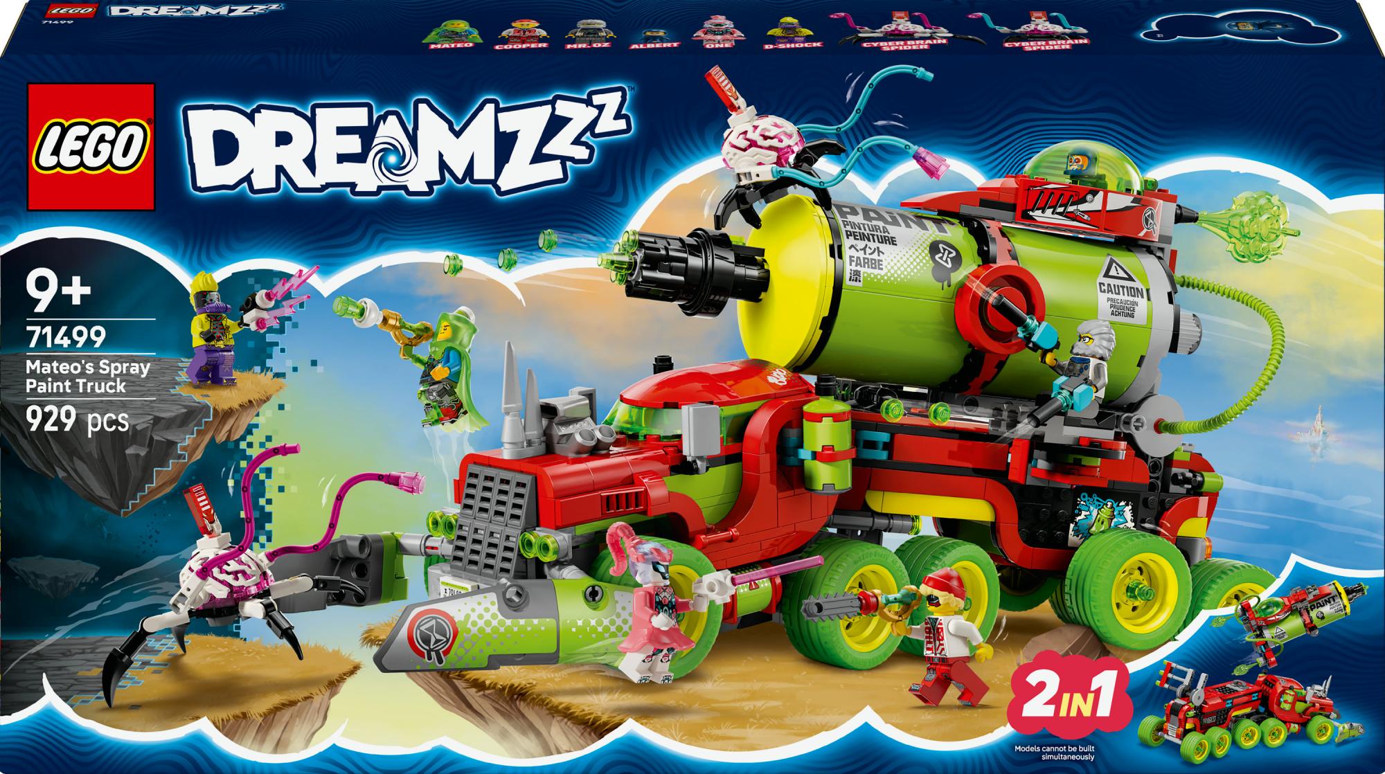 Lego 71499 Dreamzz Mateo Apos Spray Can Truck Geekd Dk