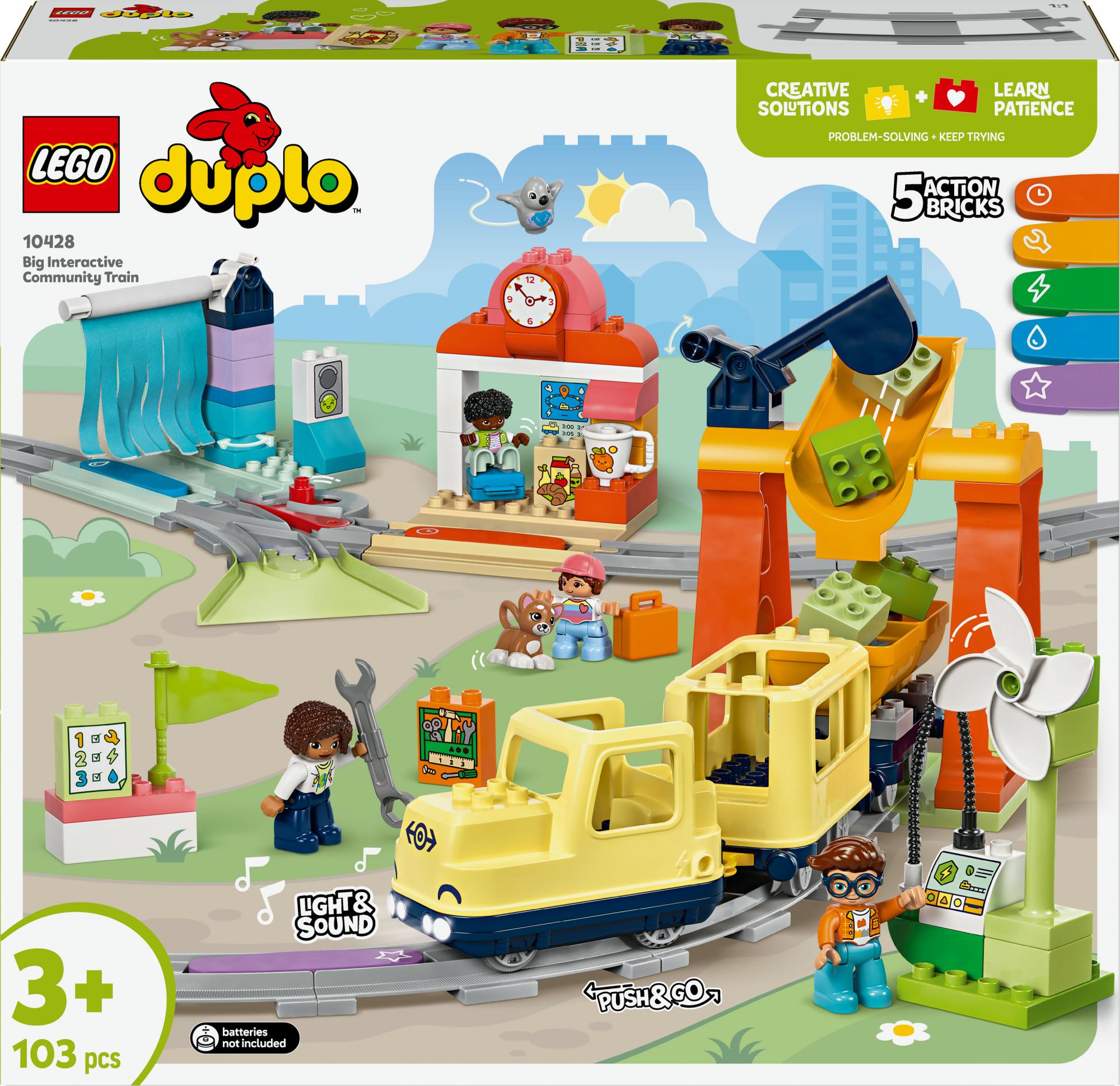 10428 Lego Duplo Large Interactive Railway Geekd Dk