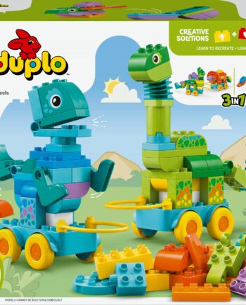 Lego 10451 Duplo Town Dinosaurs On Wheels  -in-  Set Geekd Dk