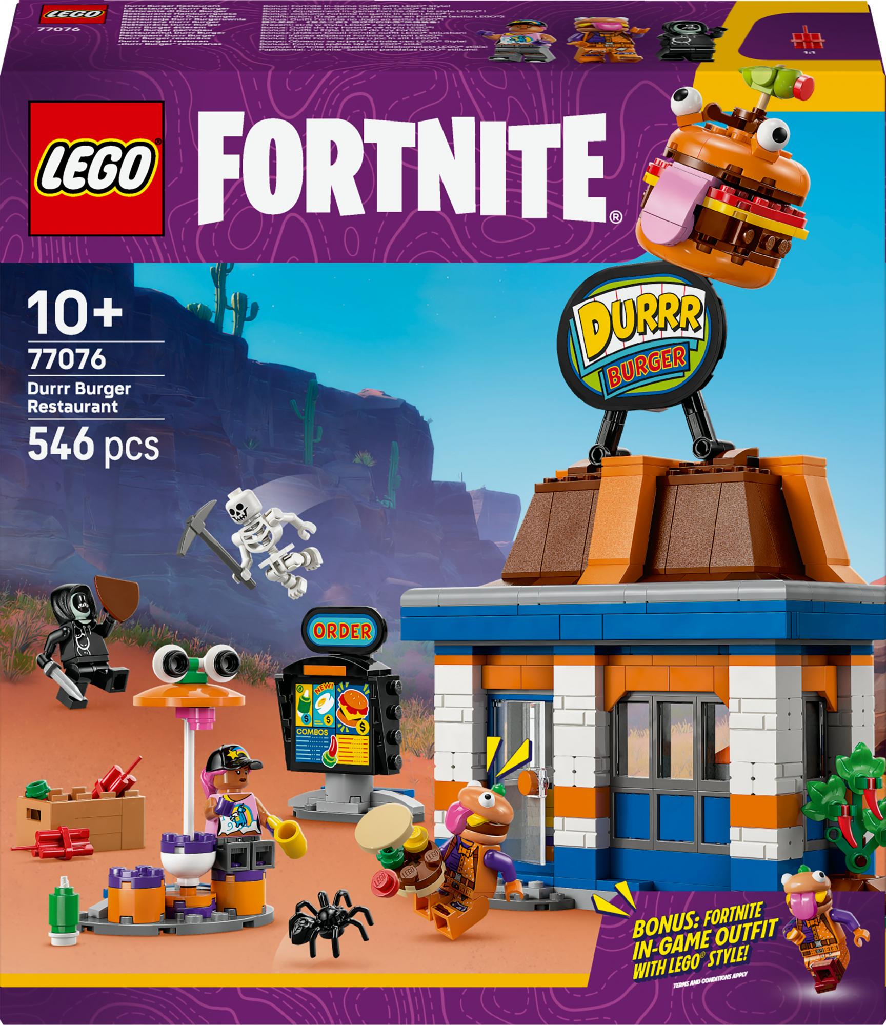 Lego 77076 Fortnite Durrr Burger Restaurant Geekd Dk