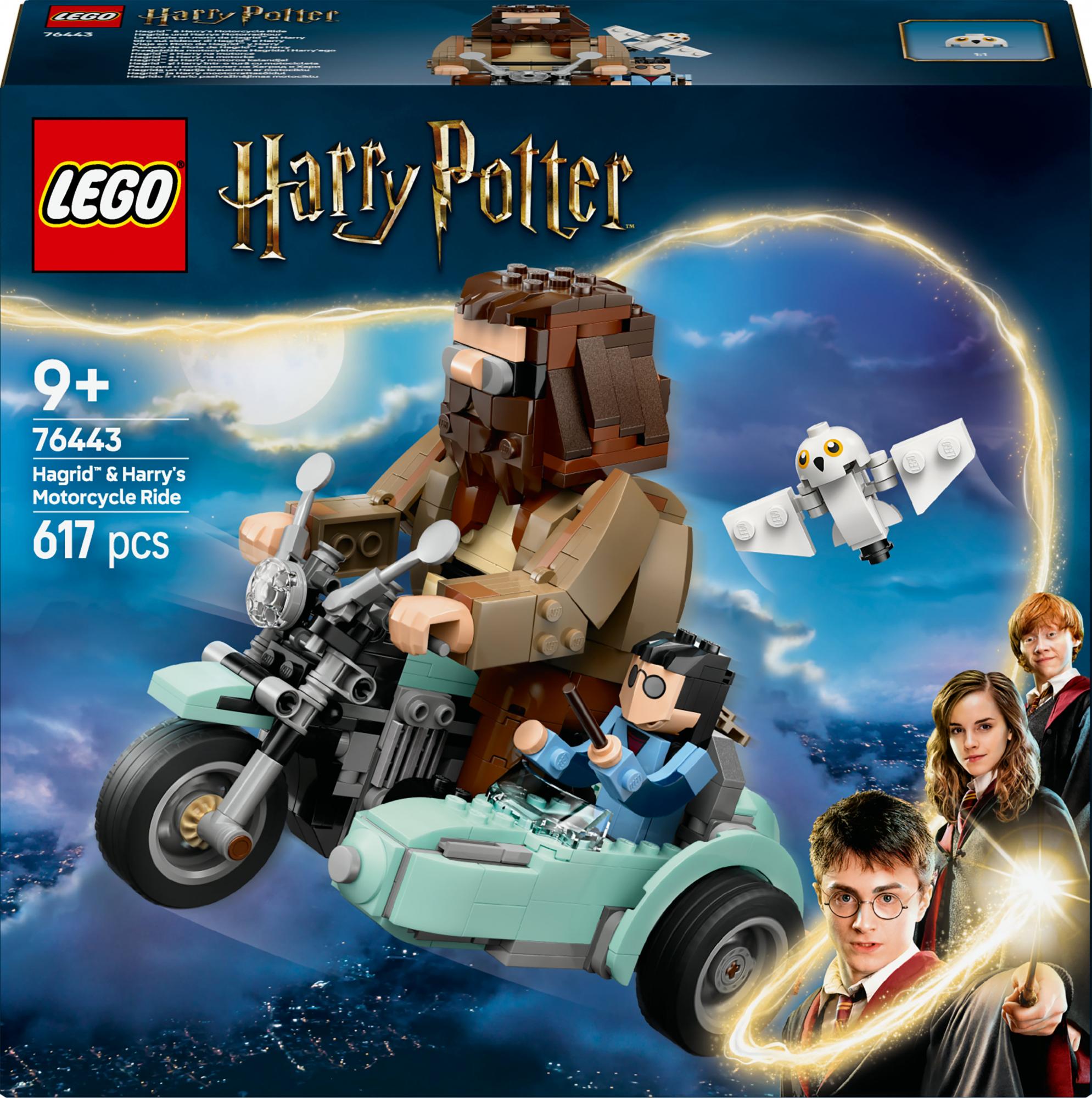 Lego 76443 Harry Potter Hagrid And Harry Apos   Motorcycle Ride Geekd Dk