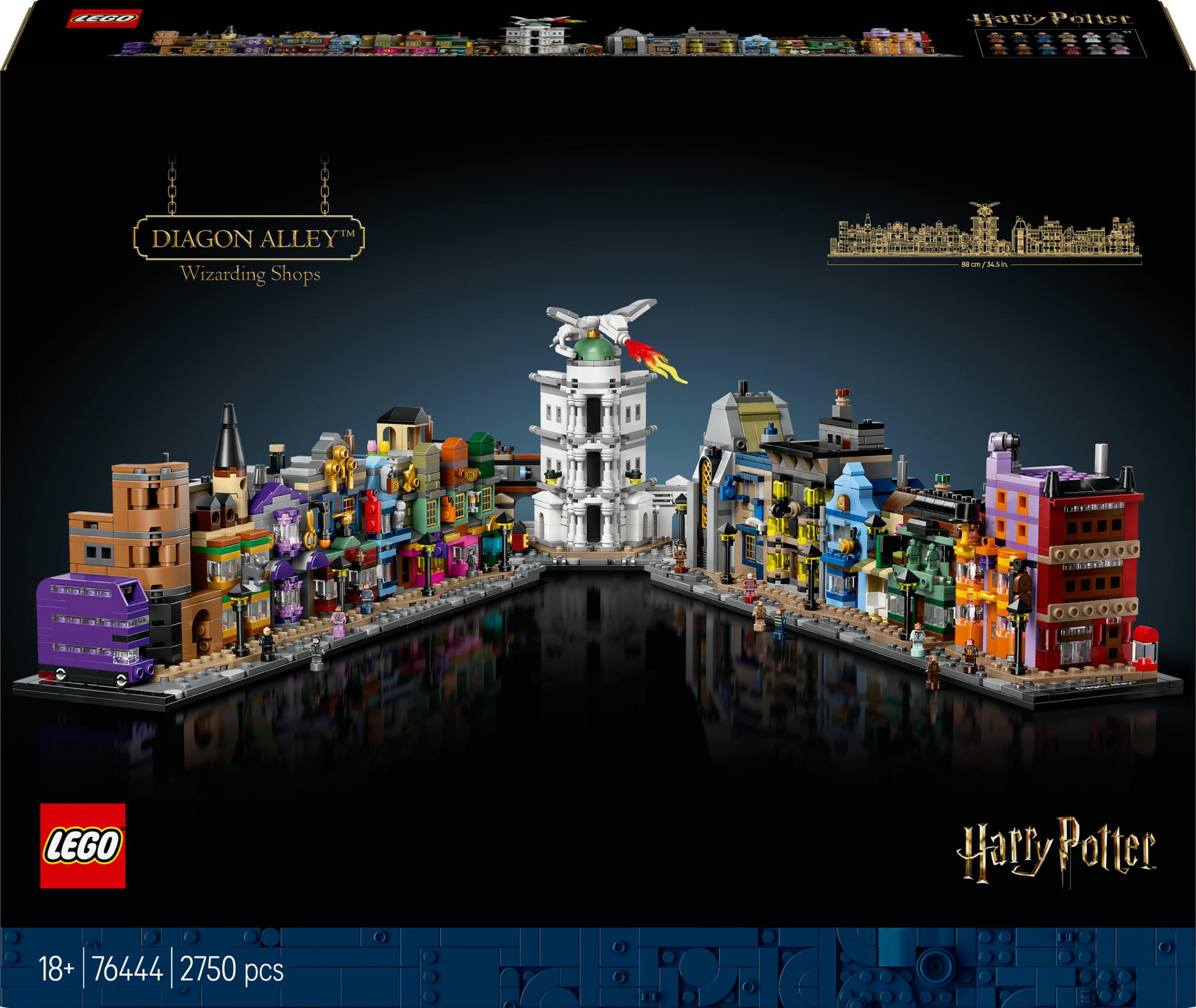 Lego 76444 Harry Potter The Wizarding World Of Diagon Alley Geekd Dk