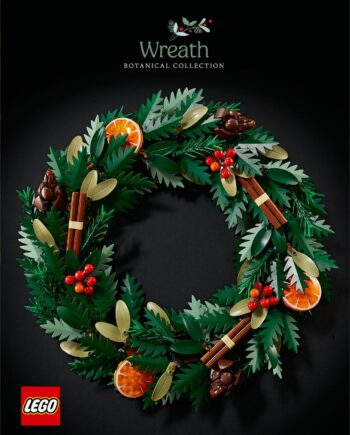 Lego 10340 Icons Christmas Wreath Geekd Dk