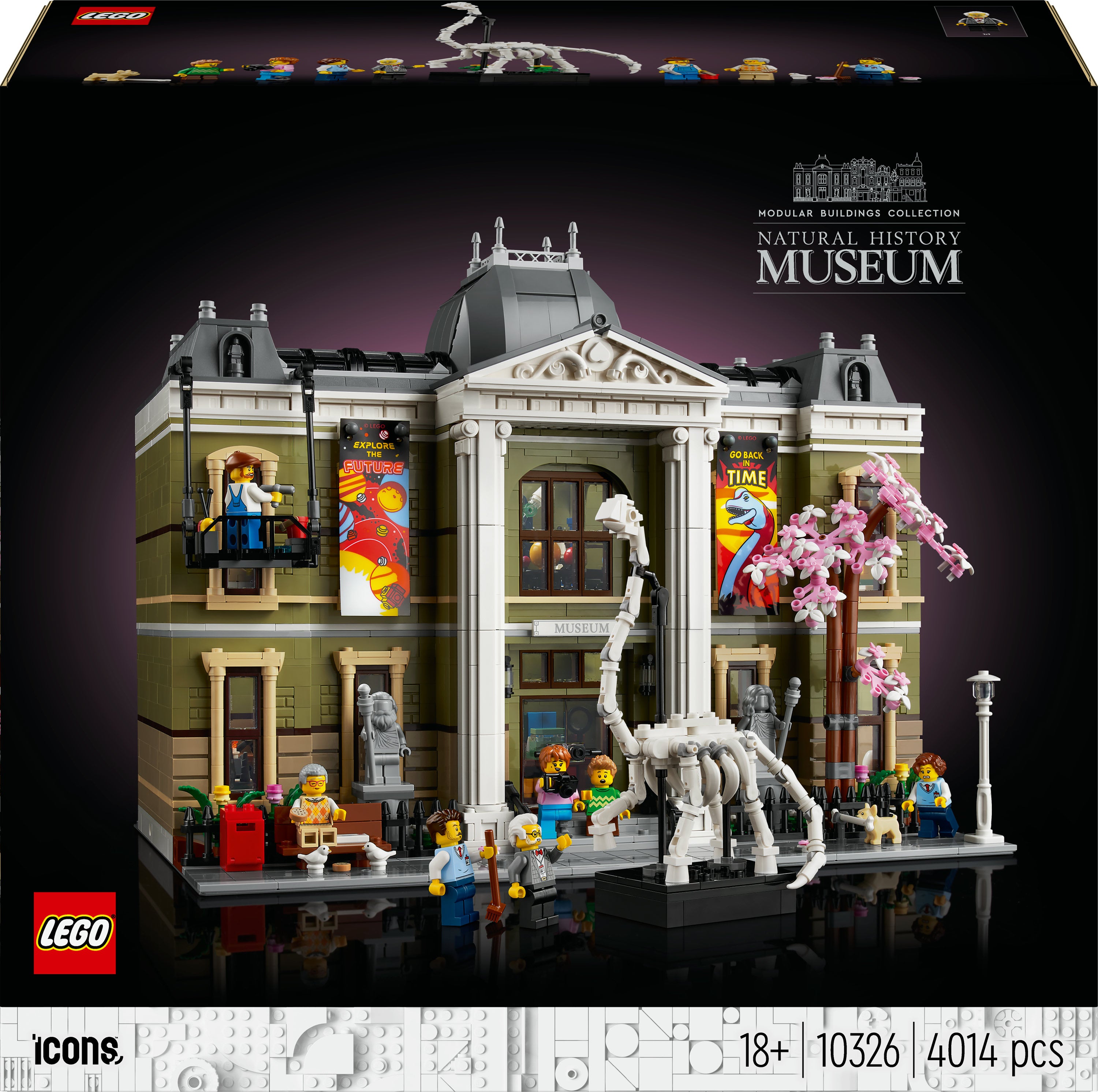 Lego 10326 Icons Naturhistorisk Museum Geekd Dk