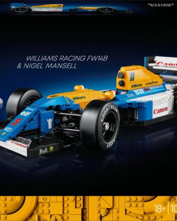 Lego 10353 Icons Williams Racing Fw14b With Nigel Mansell Geekd Dk