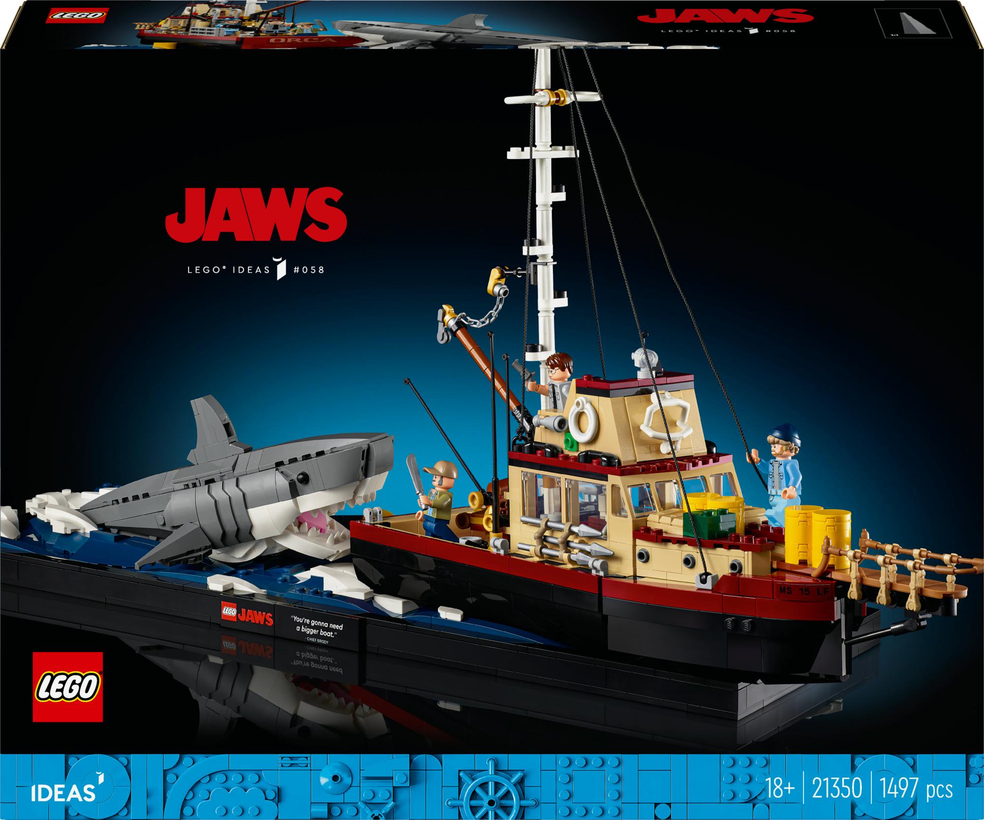 Lego 21350 Ideas Jaws Geekd Dk