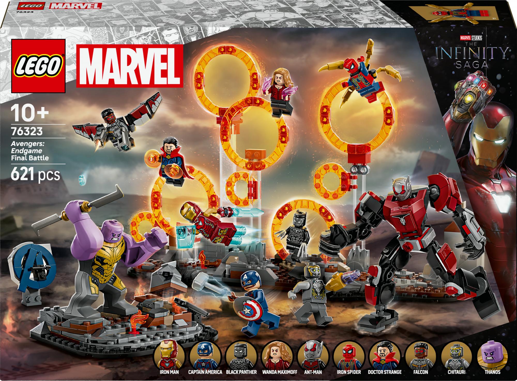 Lego 76323 Marvel Super Heroes Avengers: Endgame Final Showdown Geekd Dk