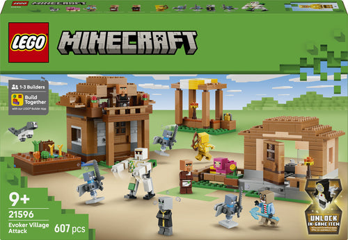 Ego Minecraft Evoker Landsbyangreb Lego Geekd Dk