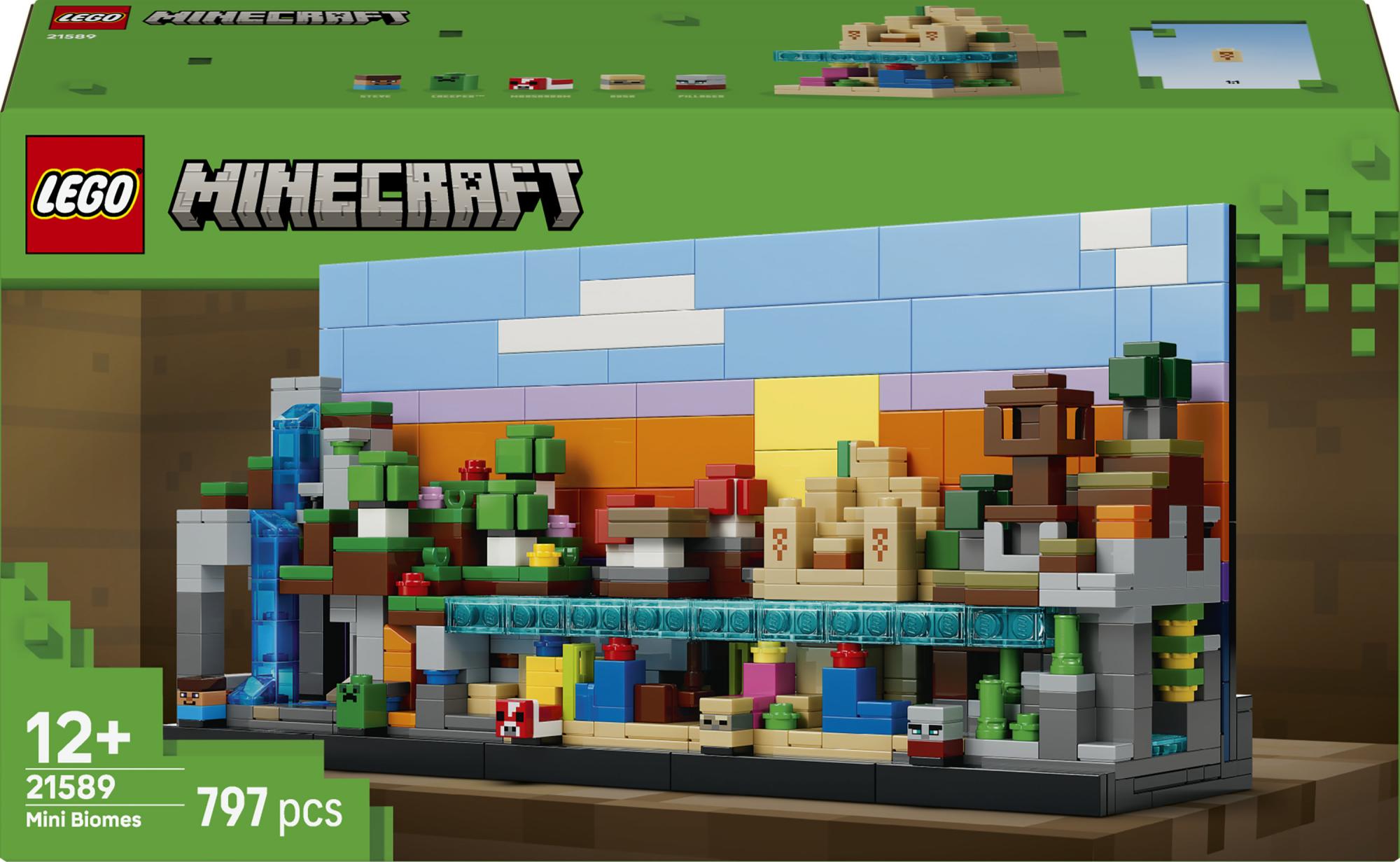 Lego Minecraft   Mini Biomer Geekd Dk