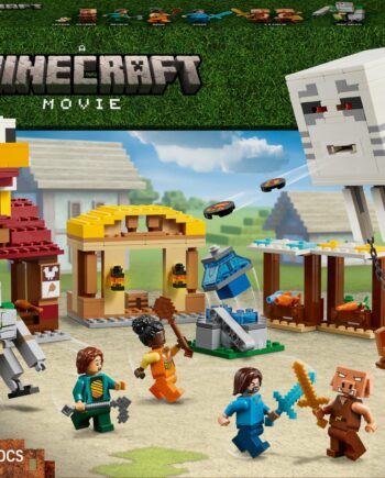 Lego Minecraft The Ghast Balloon Village Attack  21273  Geekd Dk