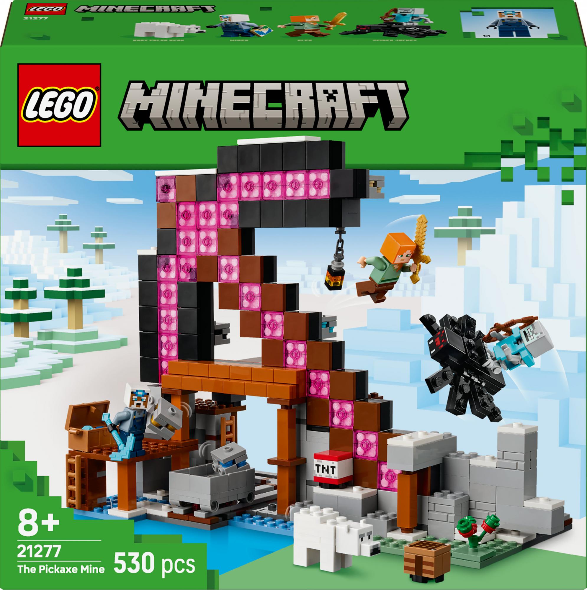 Lego Minecraft The Pickaxe Mine  21277  Geekd Dk