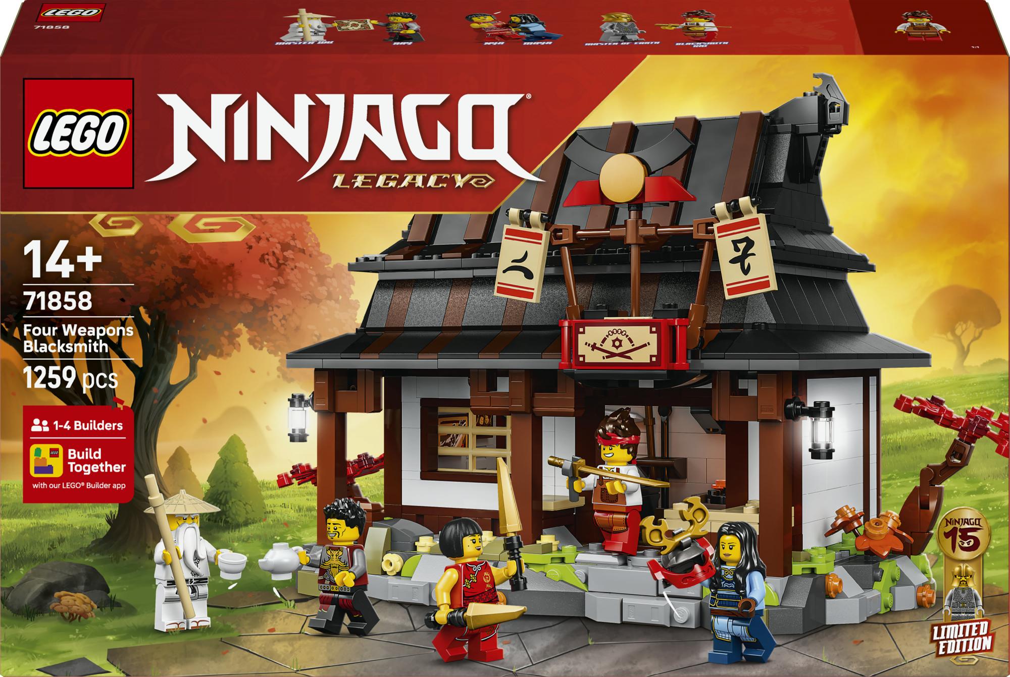 Lego Ninjago Smedje Med Fire Våben Jubilæum Geekd Dk
