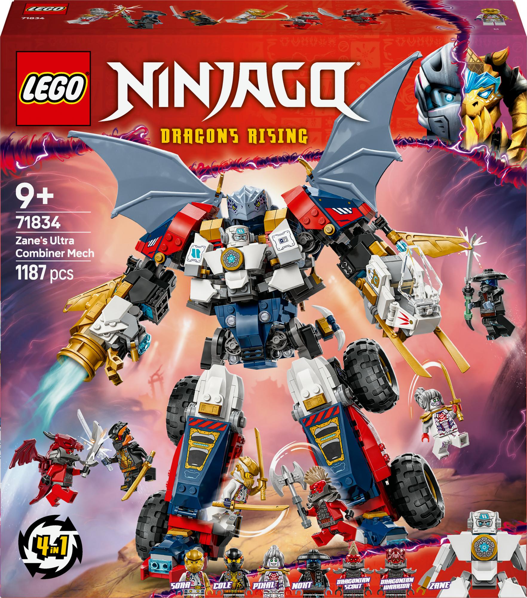 Lego 71834 Ninjago Zane Apos   Ultra Combo Mech Geekd Dk