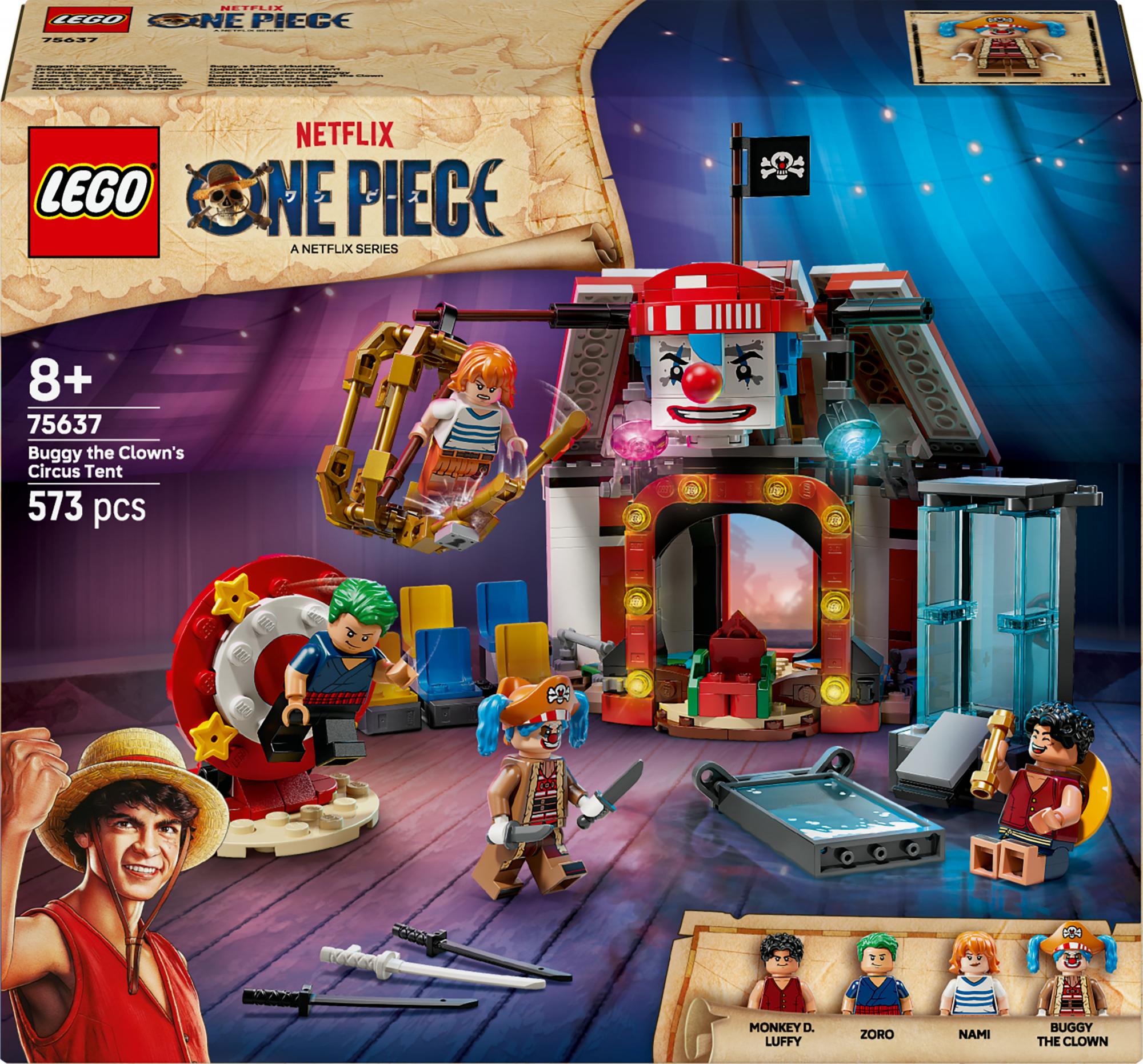 Lego One Piece Buggy The Clown Apos   Circus Tent  75637  Geekd Dk