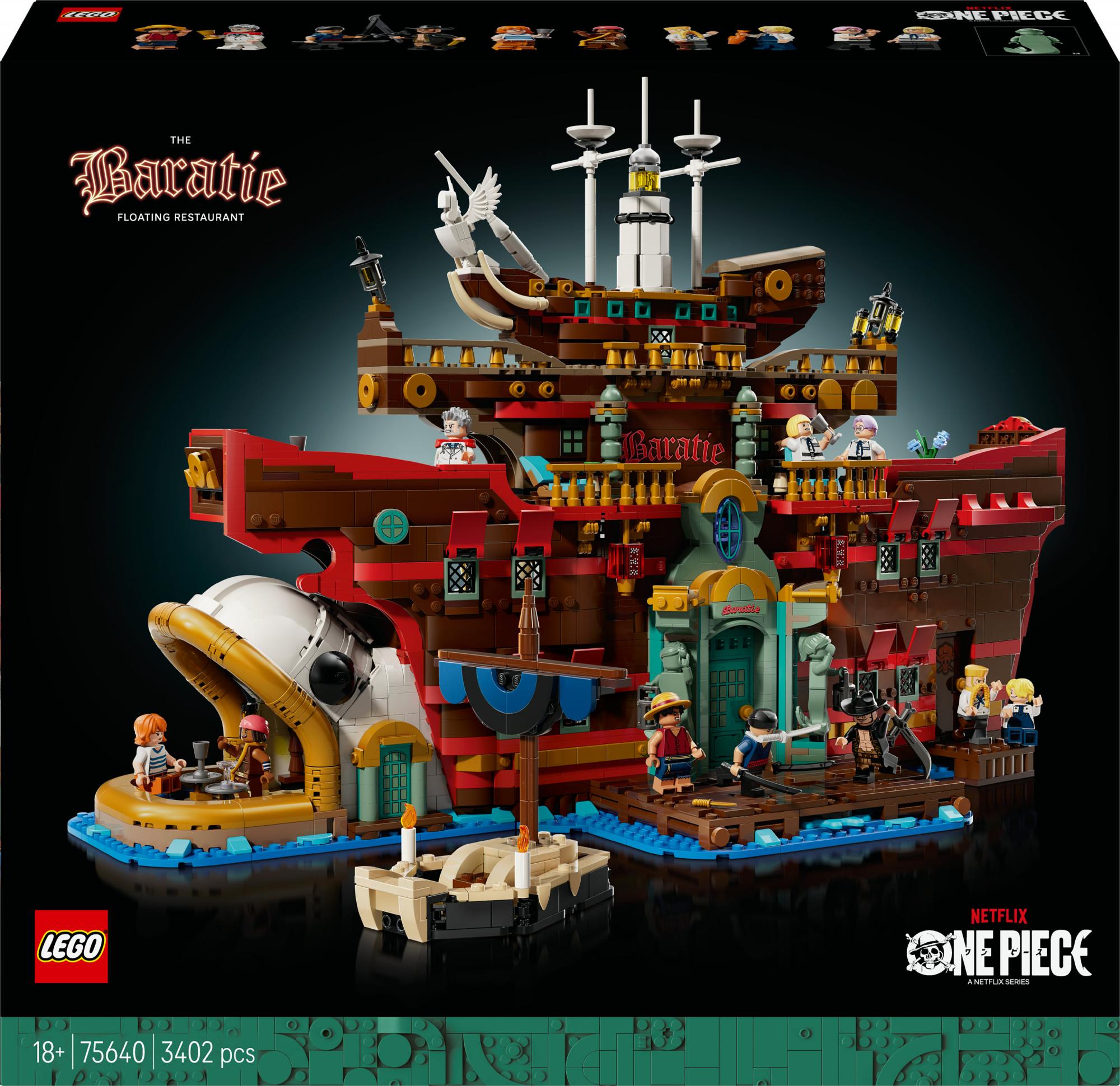 Lego One Piece The Baratie Floating Restaurant  75640  Geekd Dk