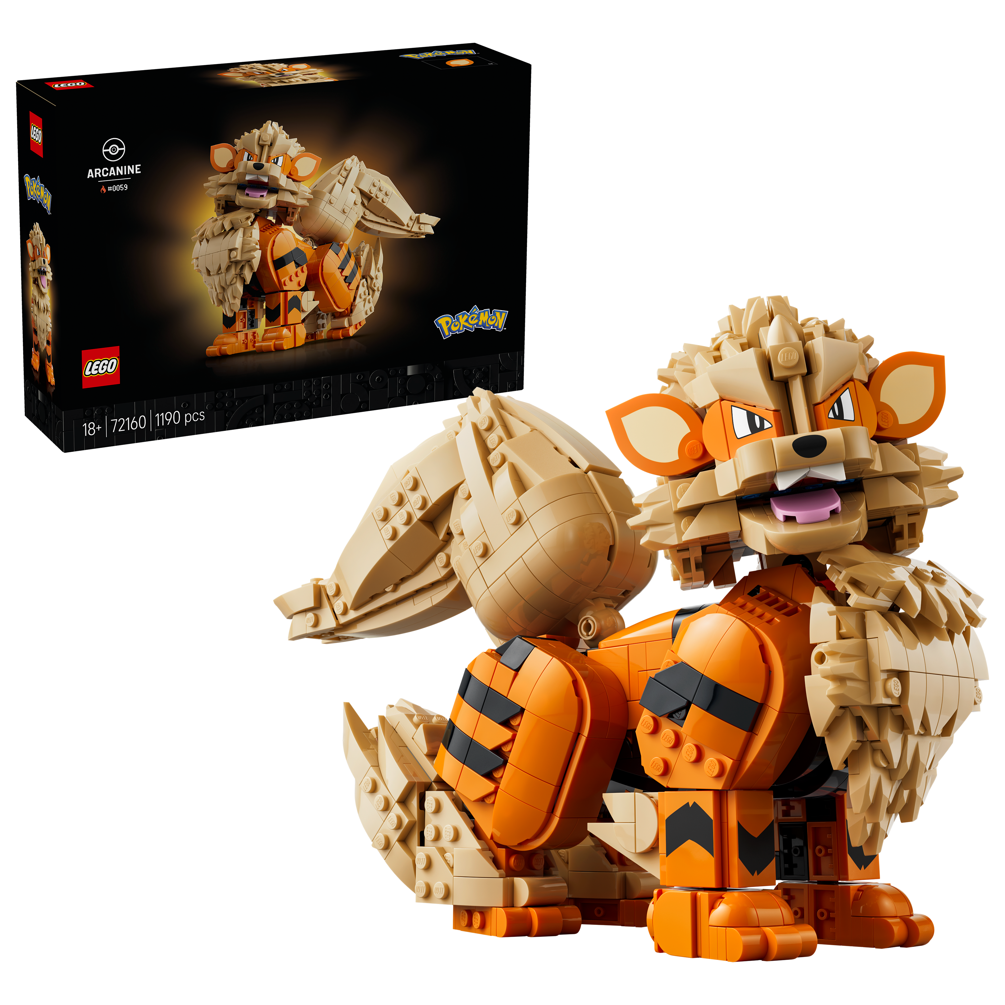 Lego Pokémon Arcanine Geekd Dk