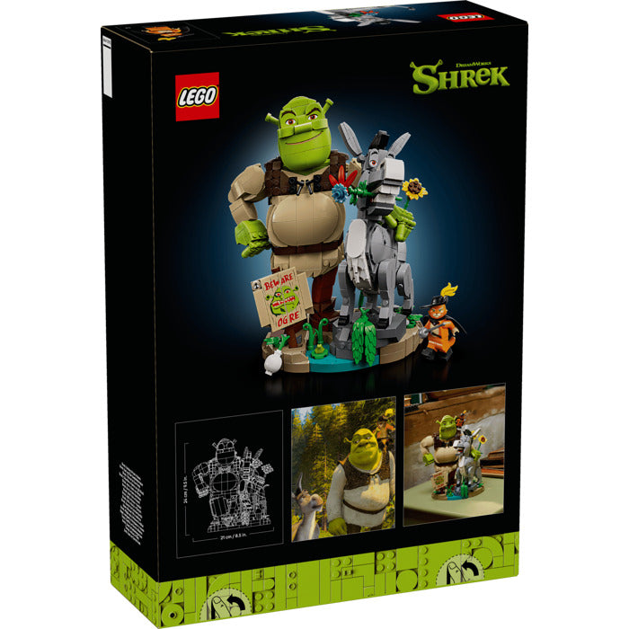 Lego Shrek  æsel Og Den Bestøvlede Kat Geekd Dk