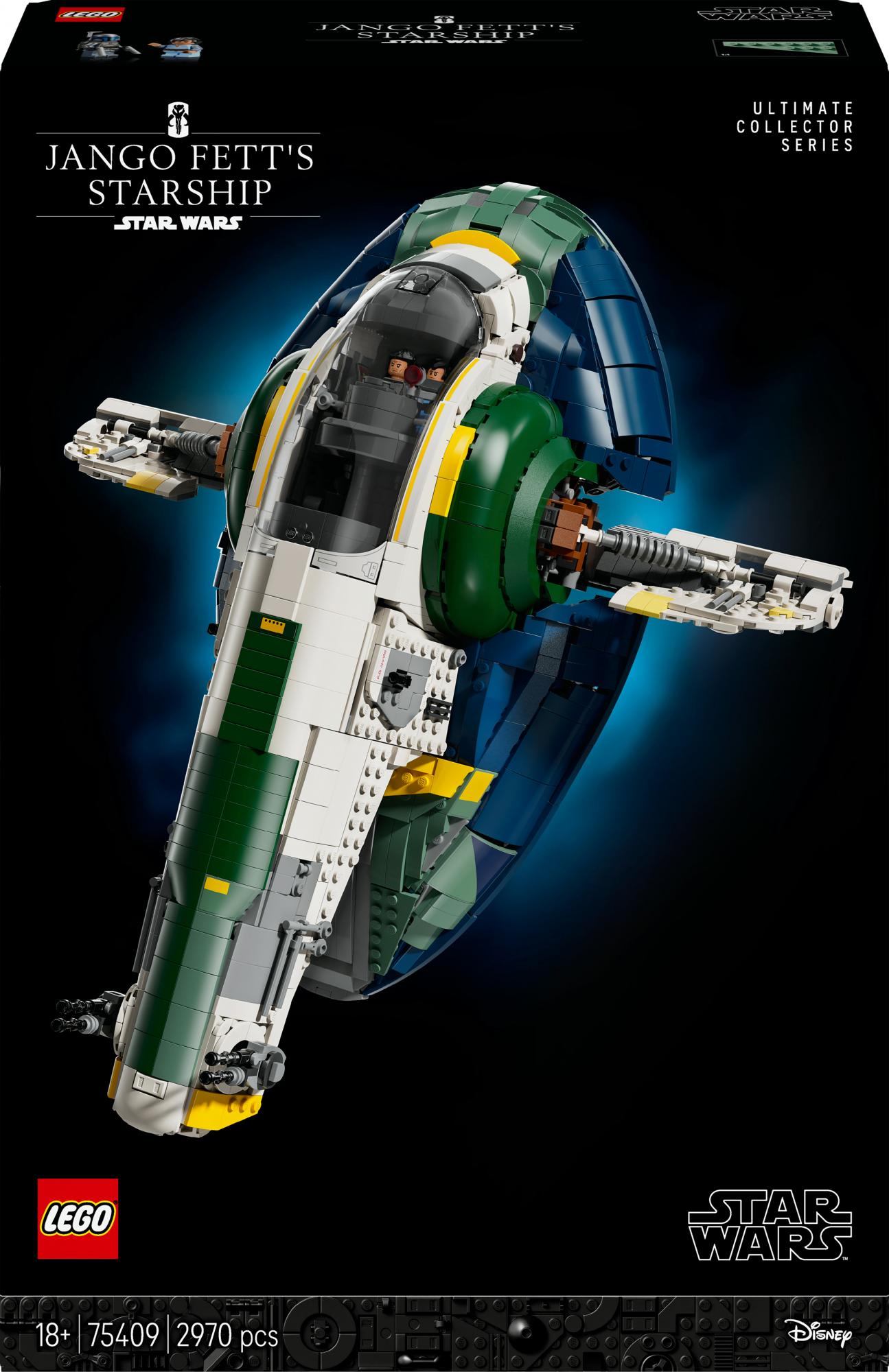 Lego Star Warsâ    Jango Fettâ   Firespray-class Starship Geekd Dk