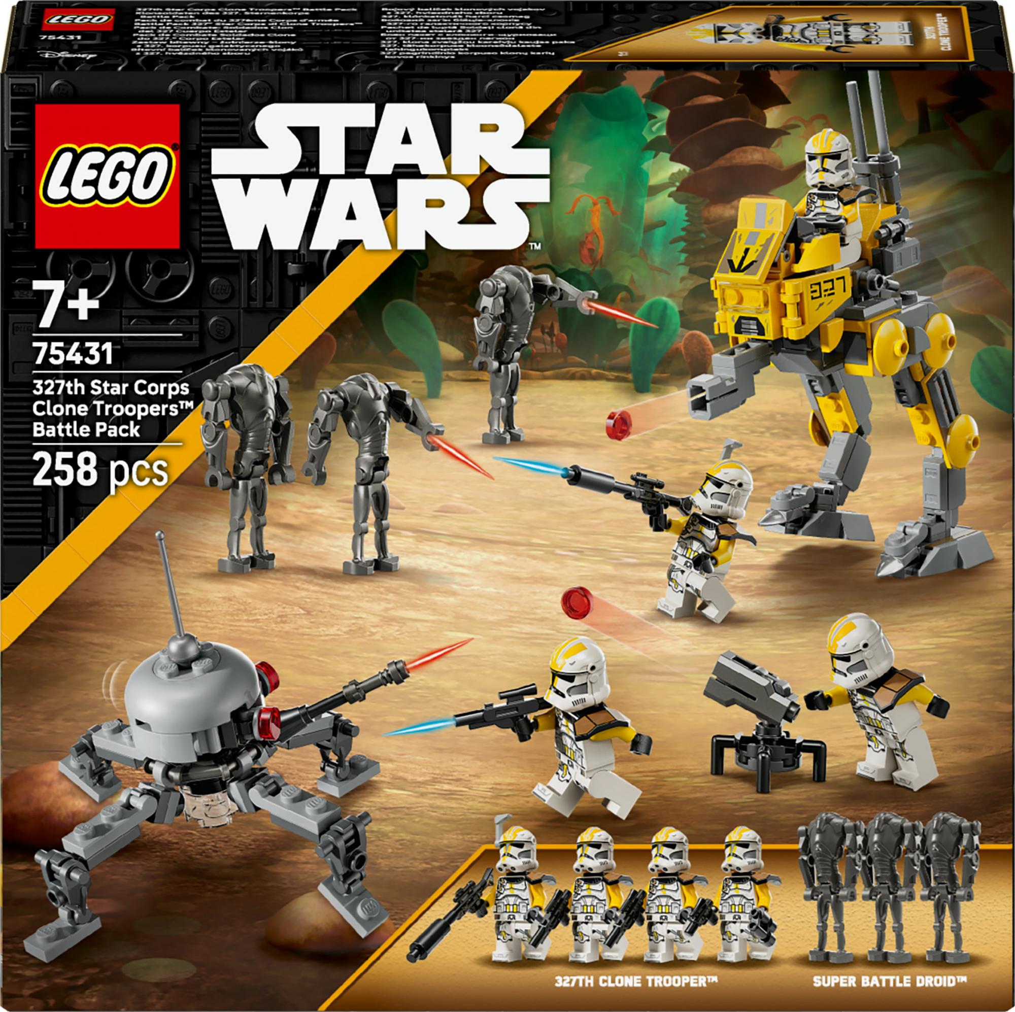 Lego Star Warsâ    327th Star Corps Clone Troopersâ  Battle Pack Geekd Dk